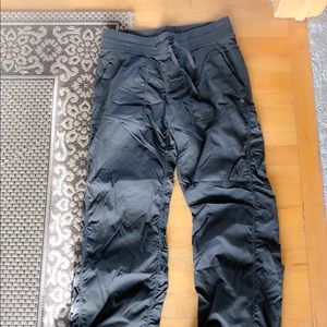 Lululemon Size 8 pants. Army Greenish/grey
